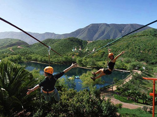 Ziplining